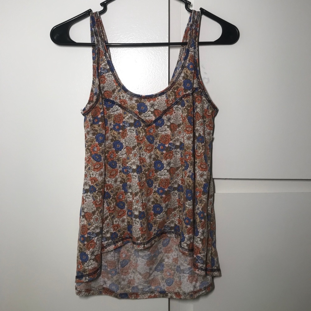 Floral top.
